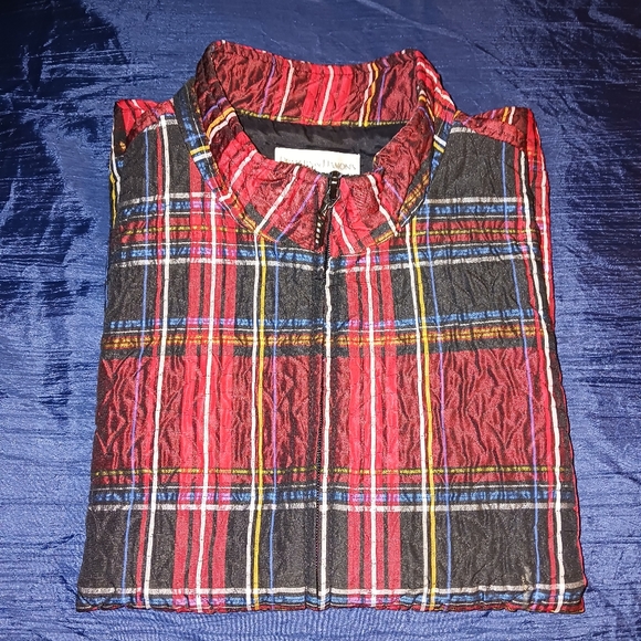 Draper's and Damon's Multicolored Puffy Vest - Picture 10 of 12